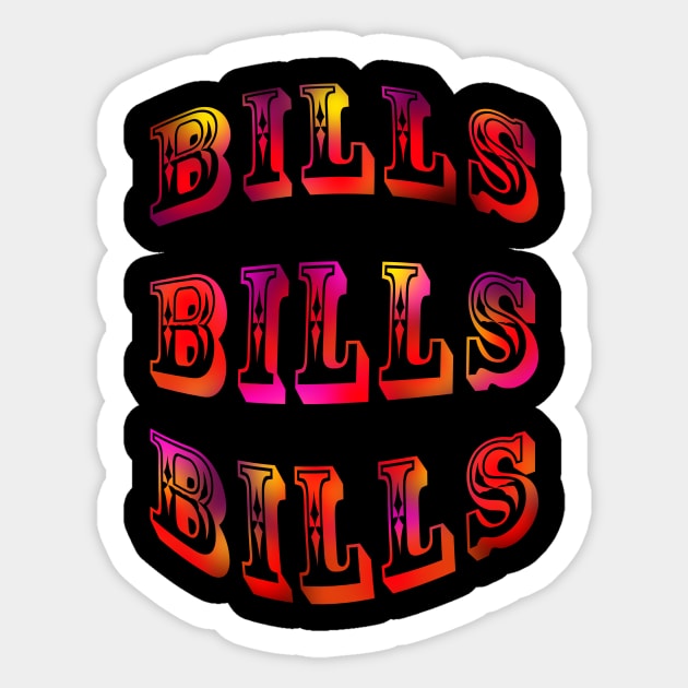 buffalo bills Sticker by nabila